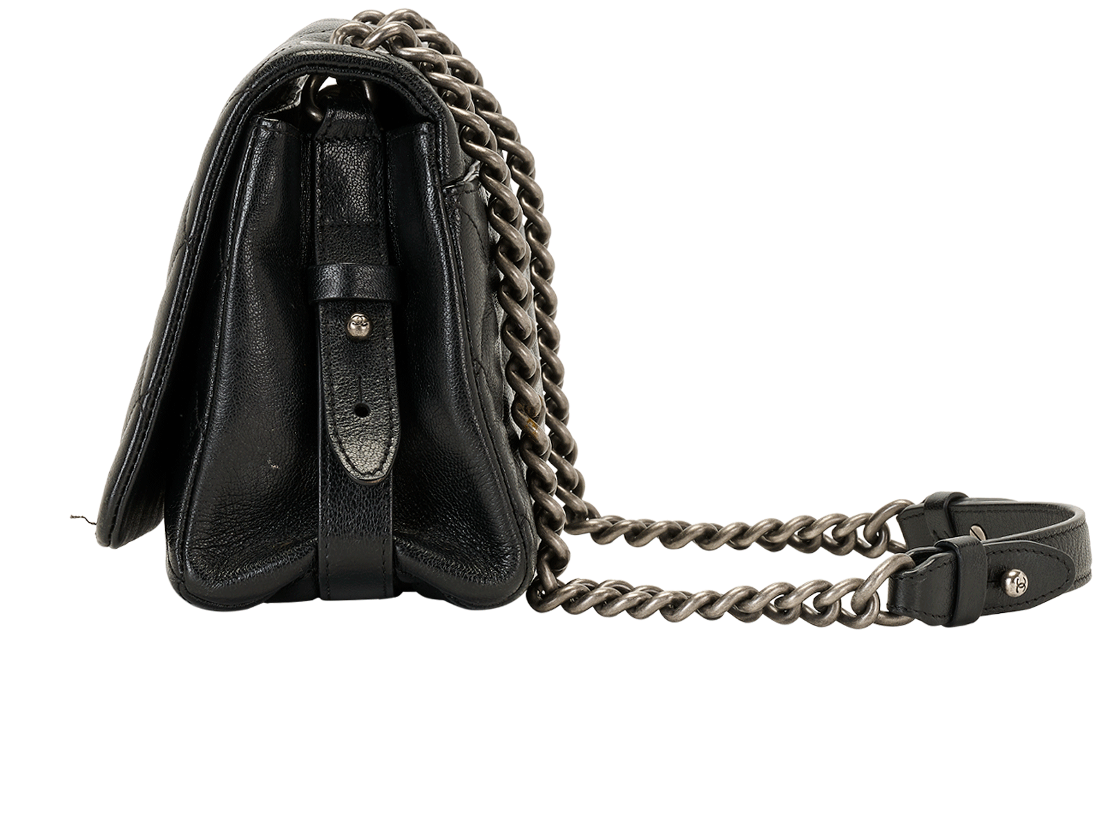 Small City Rock, &pound;3,100, Handbags, Black, Leather, Bottom view